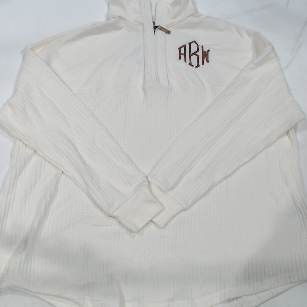 BLOOPER CLOTHING: Monogrammed Waffle Knit Pullover
