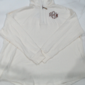 BLOOPER CLOTHING: Monogrammed Waffle Knit Pullover