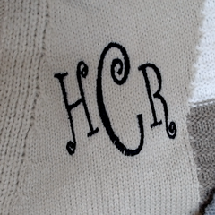 BLOOPER CLOTHING: Monogrammed Audrey Cardigan