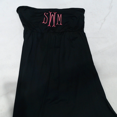 BLOOPER SWIM: Monogrammed Beach Cover Up