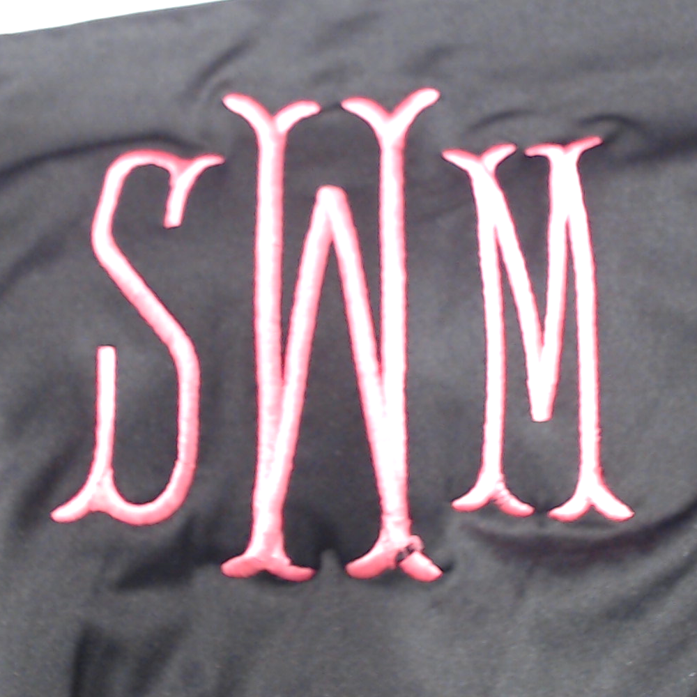 BLOOPER SWIM: Monogrammed Beach Cover Up