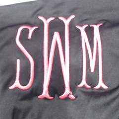 BLOOPER SWIM: Monogrammed Beach Cover Up