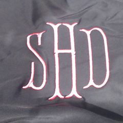 BLOOPER SWIM: Monogrammed One Piece Bathing Suit