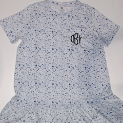 BLOOPER CLOTHING: Monogrammed Ruffle Dress