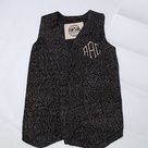 BLOOPER KIDS: Monogrammed Youth Knit Vest