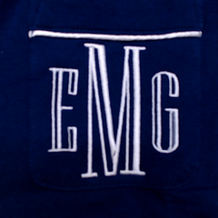 BLOOPER CLOTHING: Monogrammed Classic Top