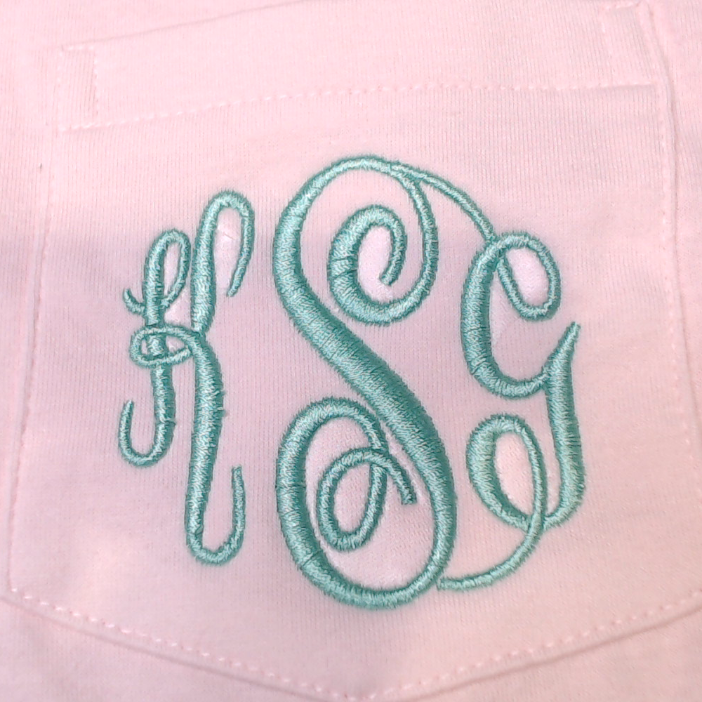 BLOOPER KIDS: Monogrammed Kids Long Sleeve Shirt