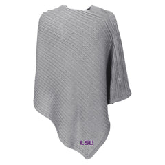 grey lsu poncho