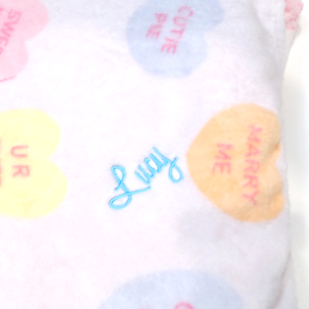 BLOOPER ACCESSORY: Personalized Plush Blanket