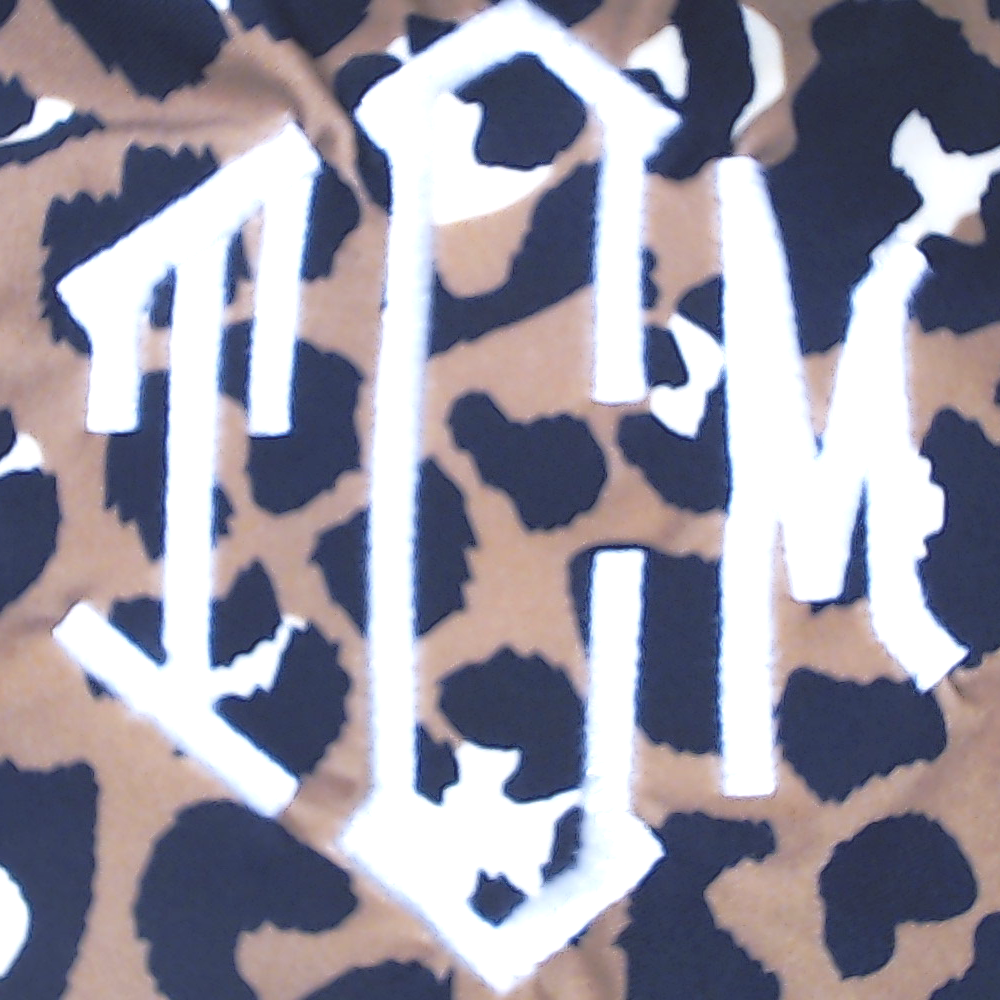 BLOOPER SWIM: Monogrammed Sarong