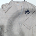 BLOOPER CLOTHING: Monogrammed Henley