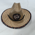 BLOOPER KIDS: Monogrammed Kids Straw Hat