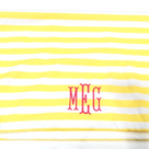 BLOOPER SWIM: Monogrammed Beach Towel