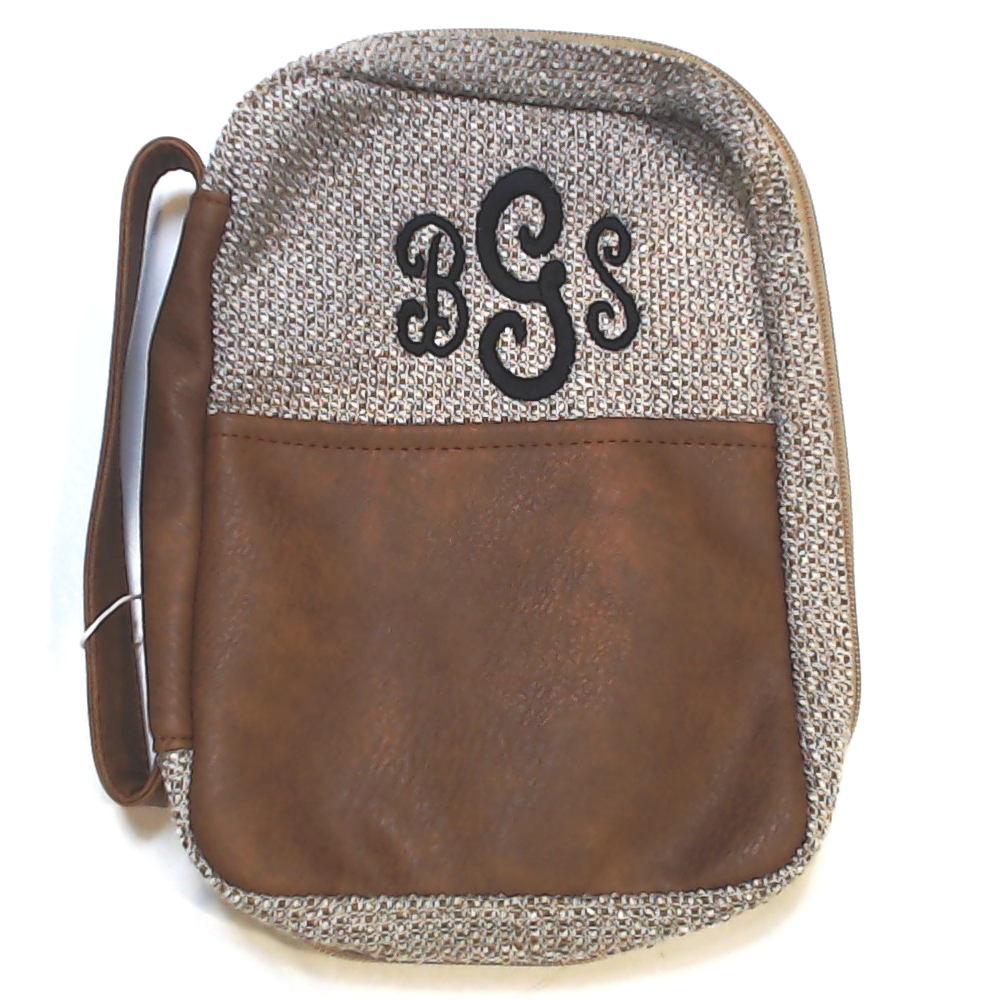 BLOOPER ACCESSORY: Monogrammed Bible Carrier Bag