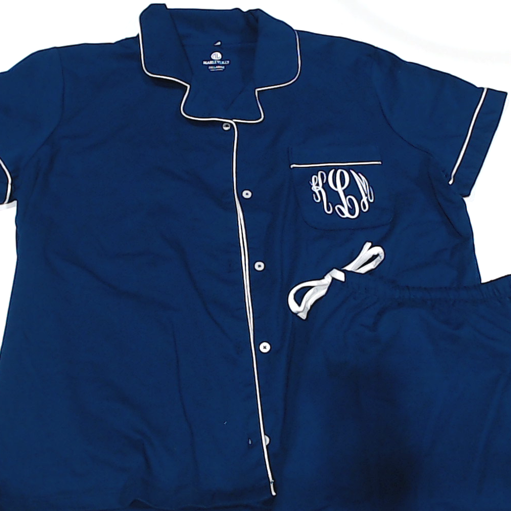 BLOOPER CLOTHING: Monogrammed Classic Sleep Set