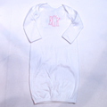 BLOOPER KIDS: Monogrammed Baby Layette Gown