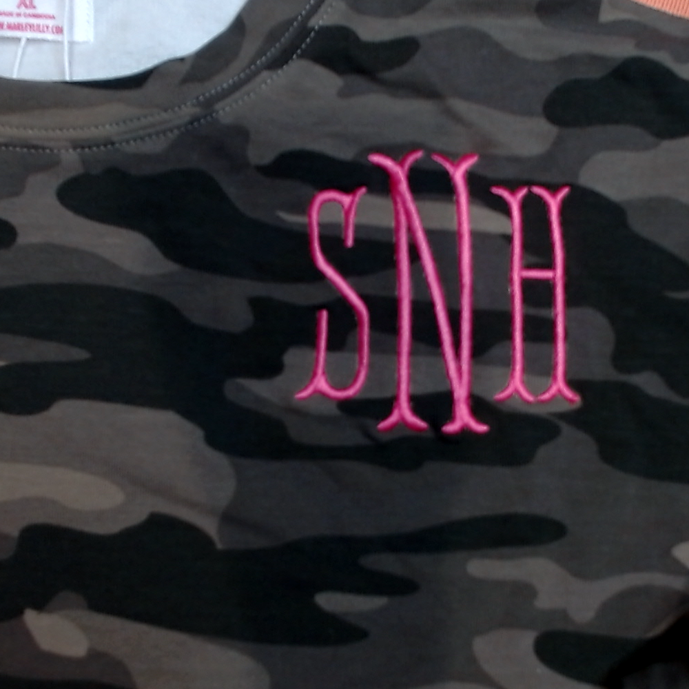 BLOOPER CLOTHING: Monogrammed Lightweight Sweatshirt