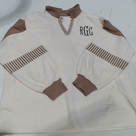 BLOOPER CLOTHING: Monogrammed Colorblock Sweatshirt
