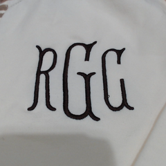 BLOOPER CLOTHING: Monogrammed Colorblock Sweatshirt