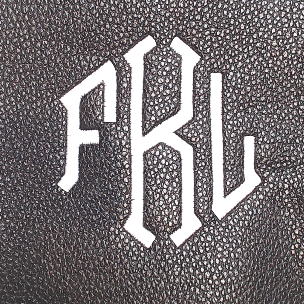 BLOOPER BAG: Monogrammed Sling Bag
