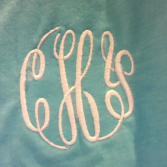 BLOOPER CLOTHING: Monogrammed Tank Top