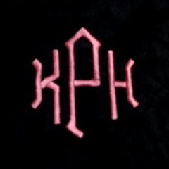 BLOOPER CLOTHING: Monogrammed Reversible Vest