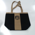 BLOOPER BAG: Monogrammed Knit Tote Bag
