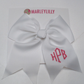 BLOOPER KIDS: Monogrammed Girls Hair Bow