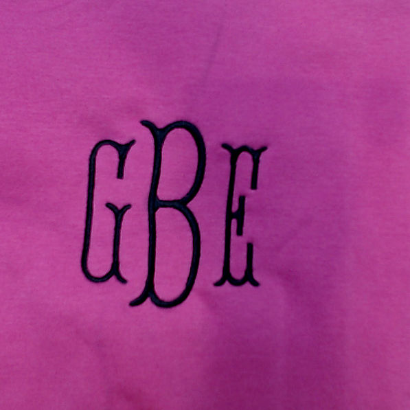 BLOOPER CLOTHING: Monogrammed Open Back Sweatshirt