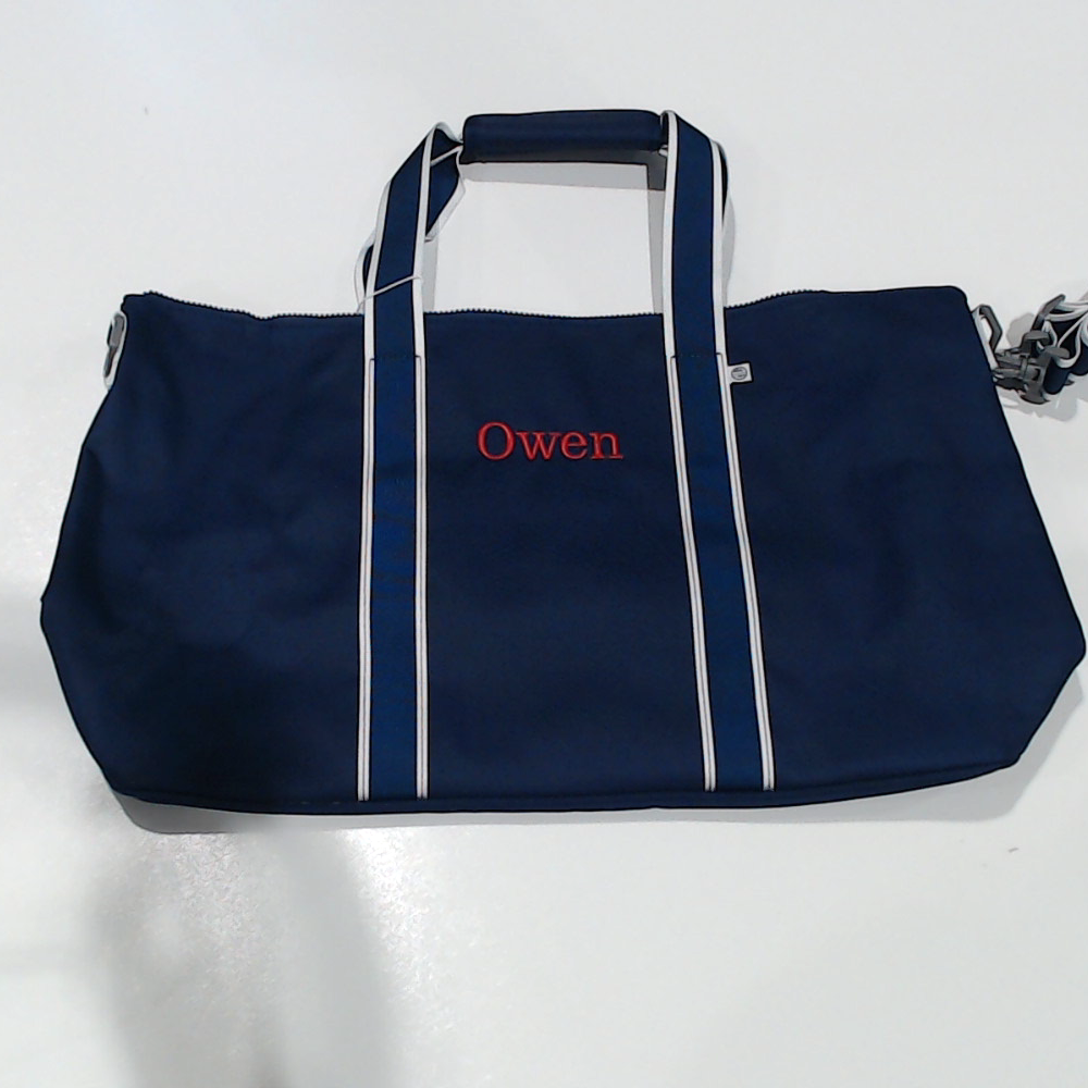 BLOOPER KIDS: Monogrammed Kids Weekend Bag