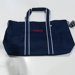 BLOOPER KIDS: Monogrammed Kids Weekend Bag