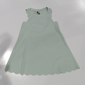 BLOOPER KIDS: Monogrammed Girls Scallop Dress