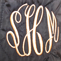 BLOOPER KIDS: Monogrammed Kids Puffer Vest