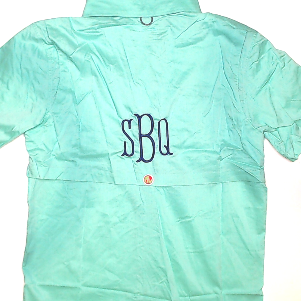 BLOOPER CLOTHING: Monogrammed Fishing Shirt