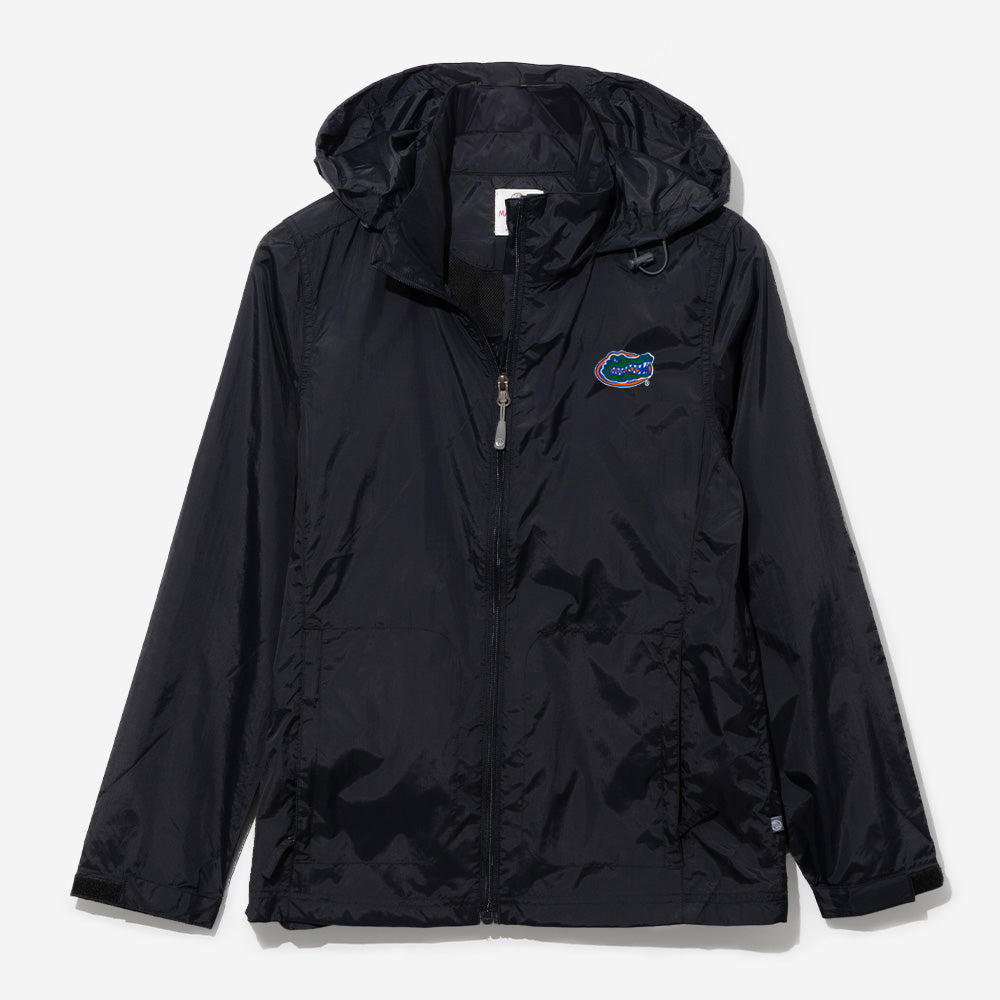 [julia ann] Florida Gators black rain jacket
