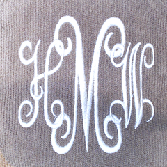 BLOOPER CLOTHING: Monogrammed Oversized Button Down Tunic