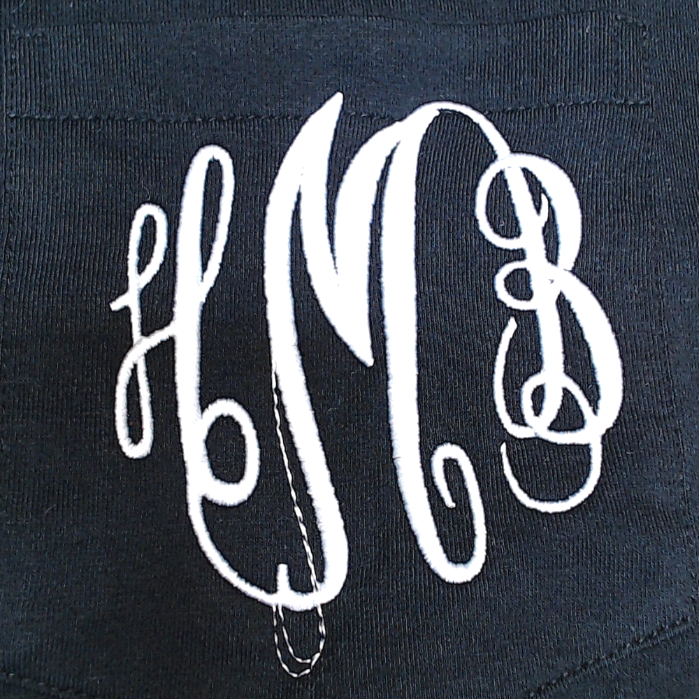 BLOOPER CLOTHING: Monogrammed Long Sleeve Shirt