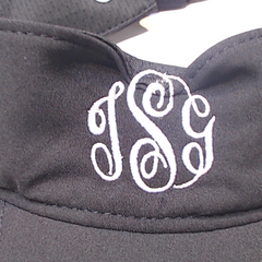 BLOOPER ACCESSORY: Monogrammed Visor