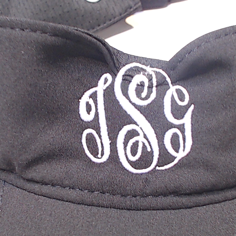 BLOOPER ACCESSORY: Monogrammed Visor