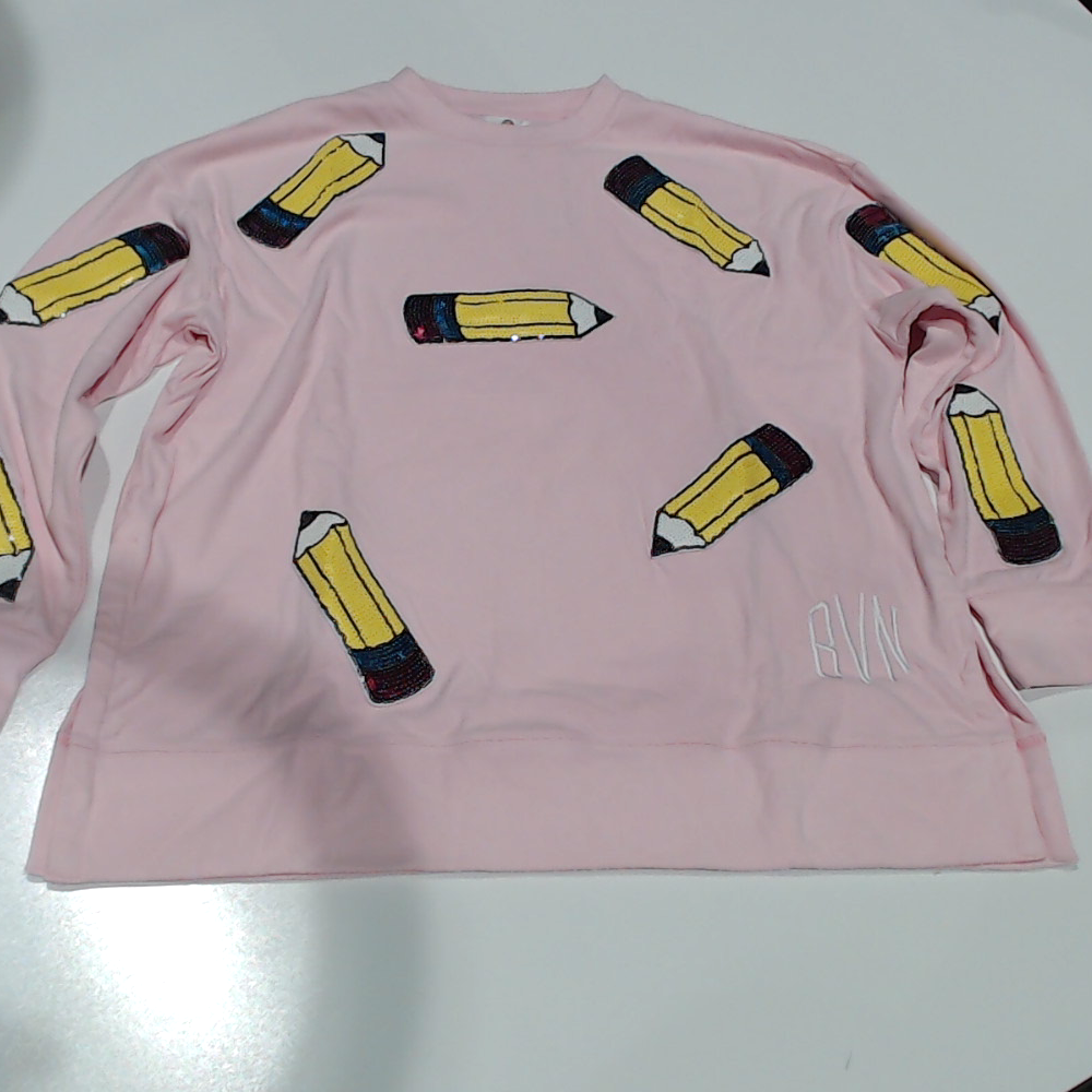BLOOPER CLOTHING: Monogrammed Sequin Teacher Sweatshirt