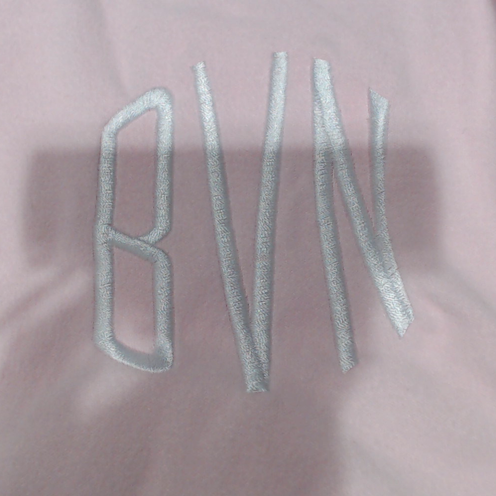 BLOOPER CLOTHING: Monogrammed Sequin Teacher Sweatshirt