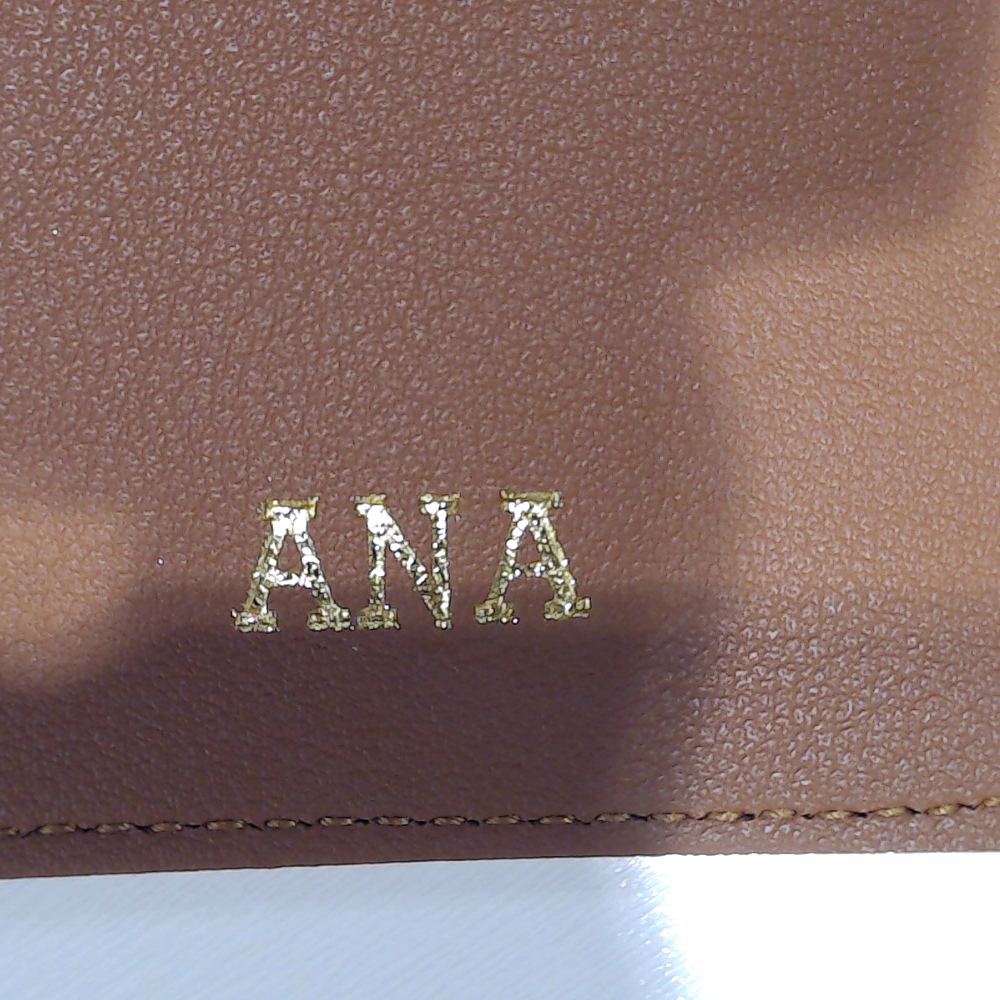 BLOOPER ACCESSORY: Monogrammed Passport Holders & Luggage Tags
