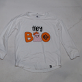 BLOOPER KIDS: Personalized Kids Hey Boo Long Sleeve Shirt