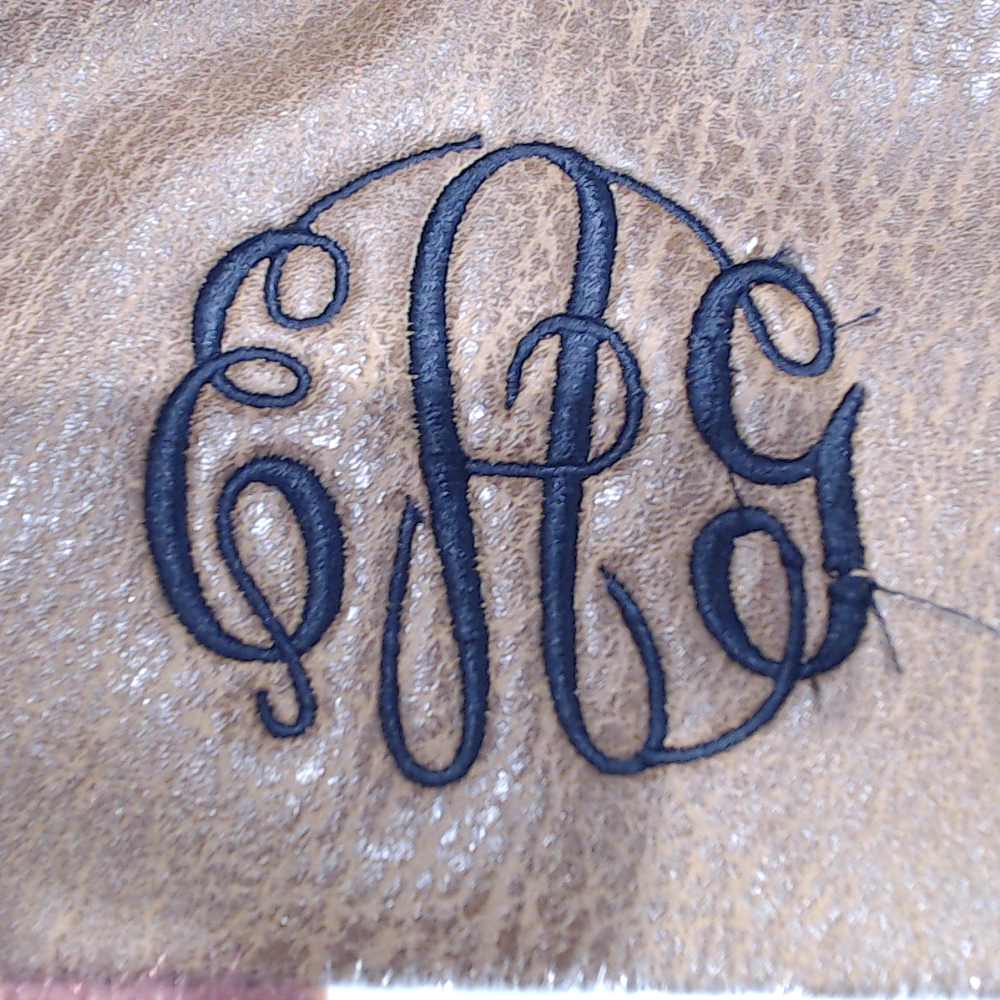 BLOOPER ACCESSORY: Monogrammed Bible Carrier