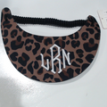 BLOOPER ACCESSORY: Monogrammed Foam Adjustable Visor