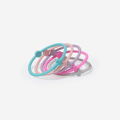 Silicone Cross Bracelet Set