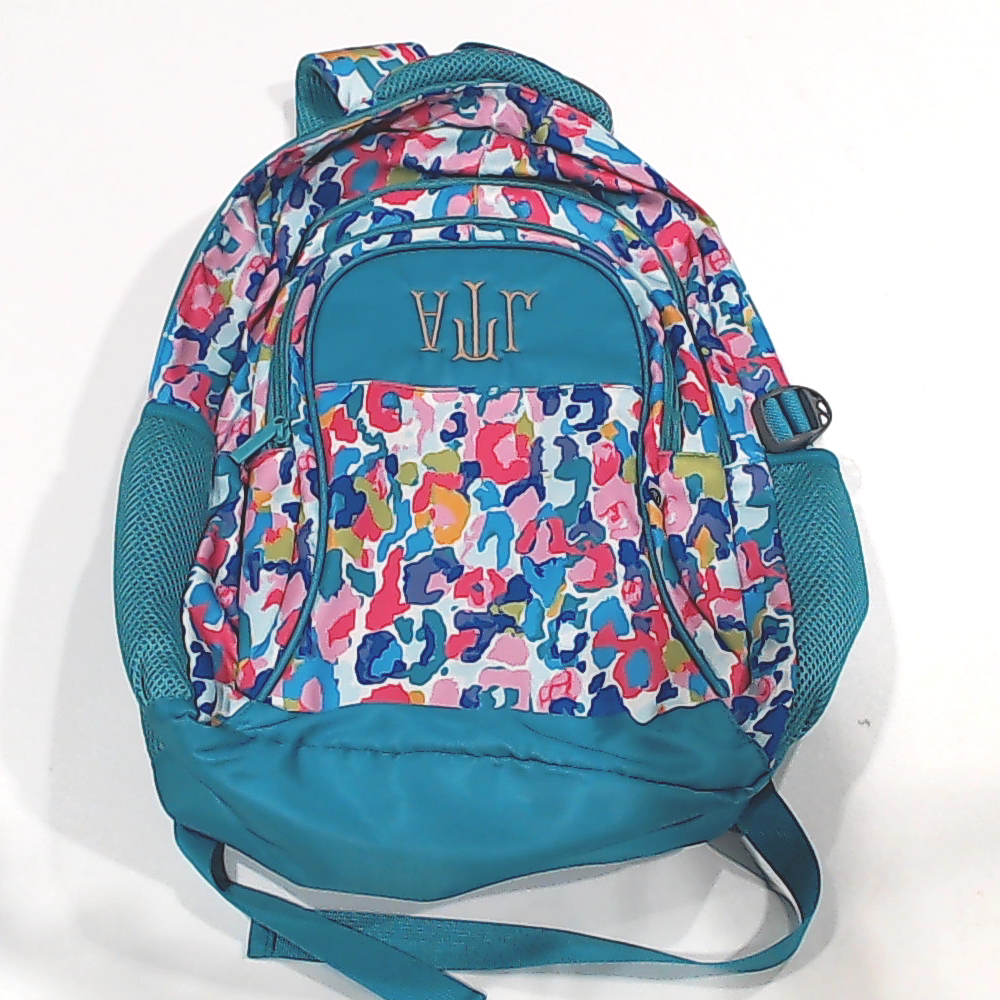 BLOOPER BAG: Monogrammed Backpack