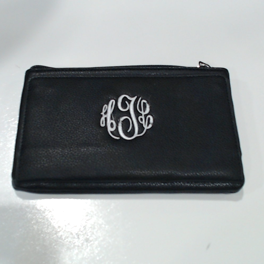 BLOOPER ACCESSORY: Monogrammed Phone Wallet