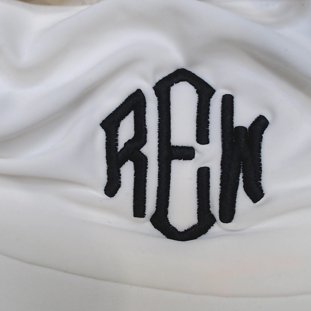BLOOPER SWIM: Monogrammed Swim Visor