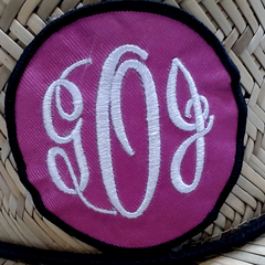 BLOOPER KIDS: Monogrammed Kids Straw Hat